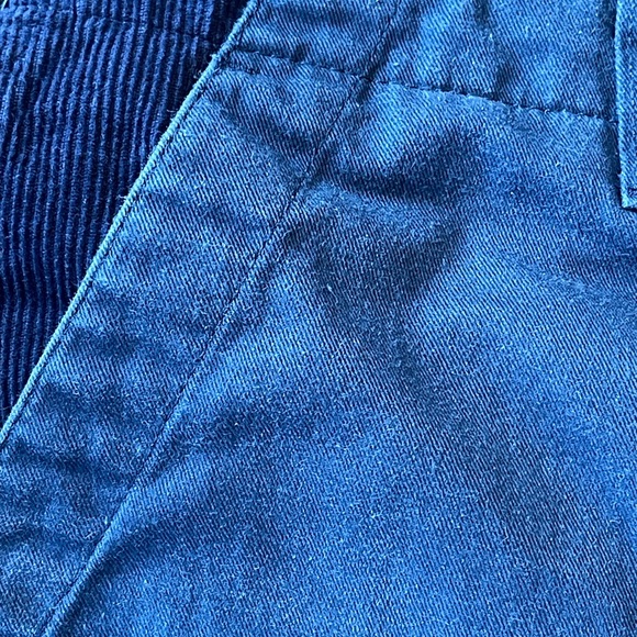 ENGINEERED GARMENTS Men's Navy, Gray, Purple Patchwork Fatigue Pants, Small (32) - Picture 14 of 15